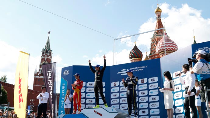Winners of the Moscow eprix