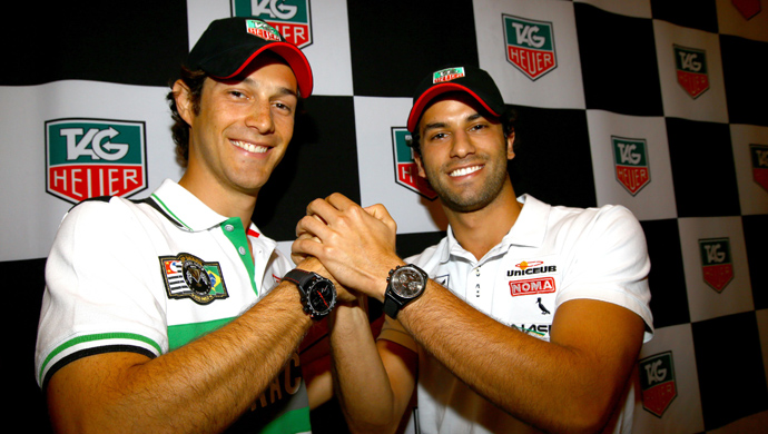 Bruno Senna and Felipe Nasr