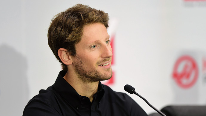 Romain Grosjean of France