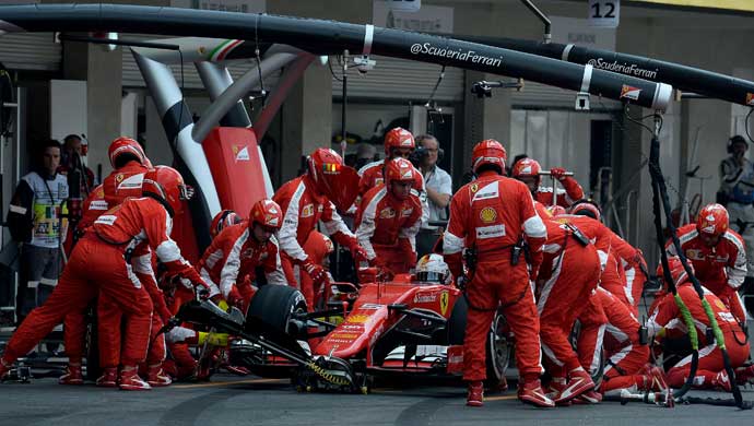 This race was also the first double DNF for Ferrari in nearly 10 years as neither driver, Vettel nor Raikkonen managed to finish the race.