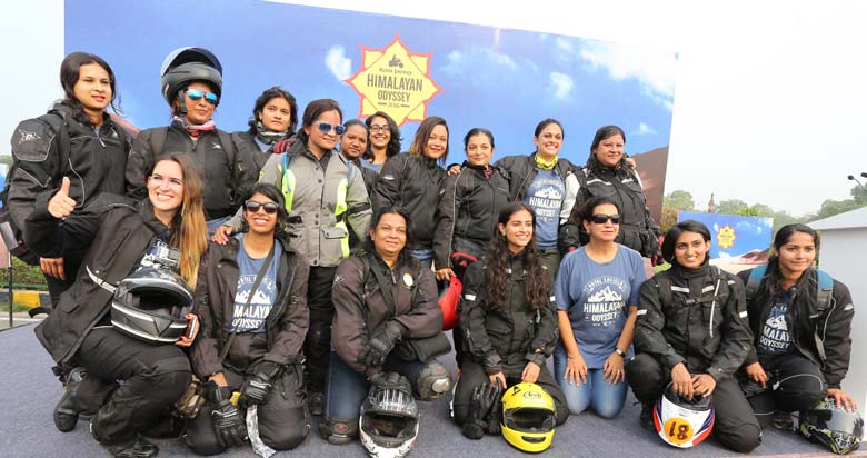 The hardy women riders of Royal Enfield