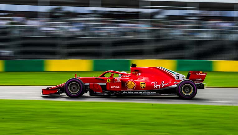 Ferrari's Vettel going all out