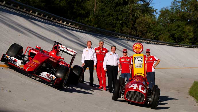Hell, Scuderia Ferrari in a five year partnership