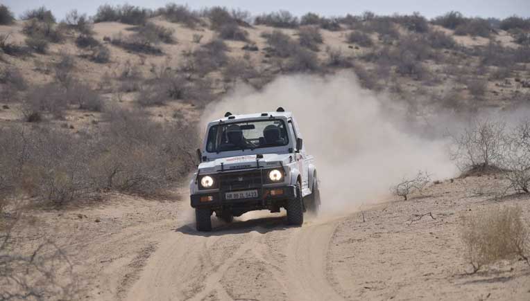 The 4th leg of the 15th edition of Maruti Suzuki Desert Storm 
