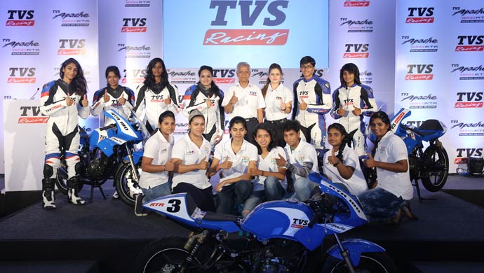 TVS Racing has announced an exclusive collaboration with the new Alisha Abdullah Racing Academy for Women