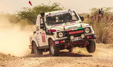 Abhishek Mishra leads on day 2 Maruti Suzuki Desert Storm 2016