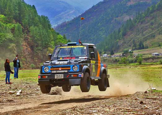 Amanpreet conquers the hills in JK Tyre Festival of Speed