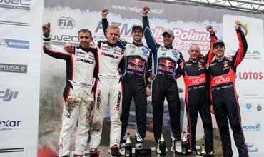 Andreas Mikkelsen snatches dramatic last-gasp victory at WRC Poland