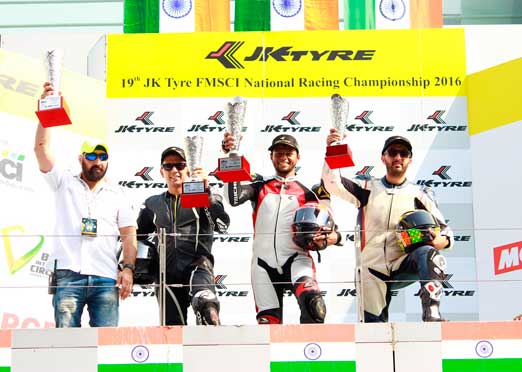 Anindith & Vishnu win 19th JK Tyre-FMSCI National Racing Championship 