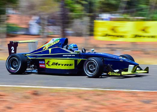 Anindith Reddy wins Euro JK 16 event in National Racing Championship