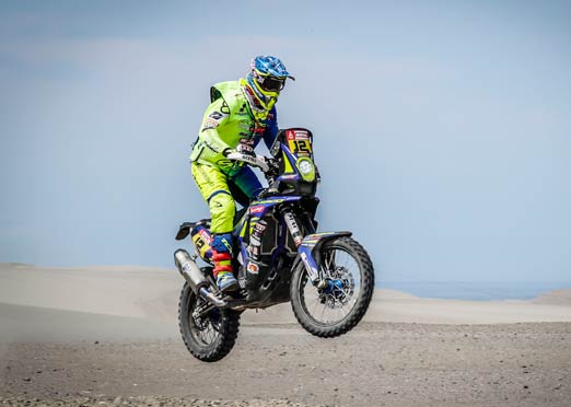 Aravind KP of Sherco TVS crashes out in Stage 5 of Dakar rally; Juan 15th