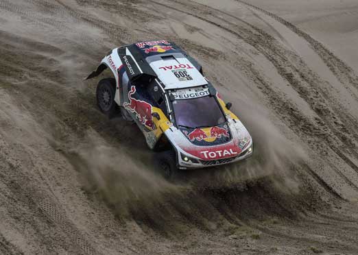 Brabec of Honda, Peterhansel of Peugeot win Stage 7 Rally Dakar 2017