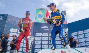 Buemi wins Uruguay round FIA Formula E Championship