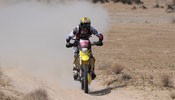 Champion biker Santosh heads for Abu Dhabi rally