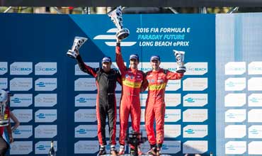 Di Grassi retakes championship at Long Beach; Mahindra Racing at its best