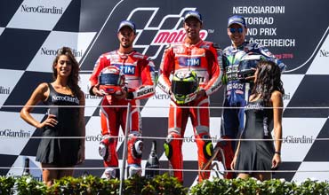 Ducati victory at the Red Bull Ring in MotoGP Austria