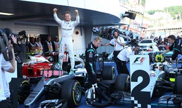 F1 Russia: Rosberg’s 4th win of season and 7th in succession