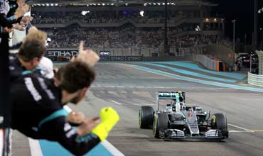 F1 season ends with Mercedes record-breaking 12th 1-2 finish in Abu Dhabi