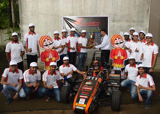 Formula Student Germany 2016 participants felicitated