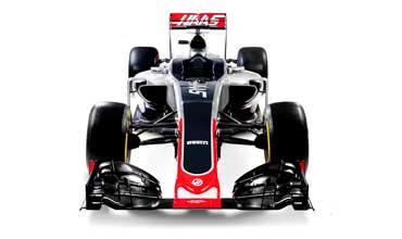 Haas F1 Team’s very first race car arrives at Barcelona Test