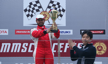 Hisham E.K.P wins 3rd edition of Toyota Etios Motor Racing 2015