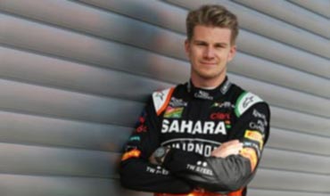 Hulkenberg remains with Sahara Force India for 2015