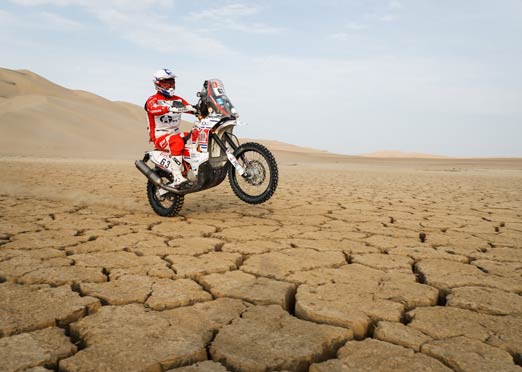 Indian biking teams improve overall standings after Stage 3 Dakar