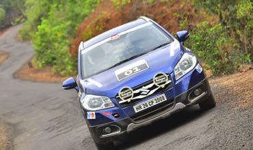 Karthick, Sankar in Vitara Brezza win the Maruti Suzuki Deccan Rally