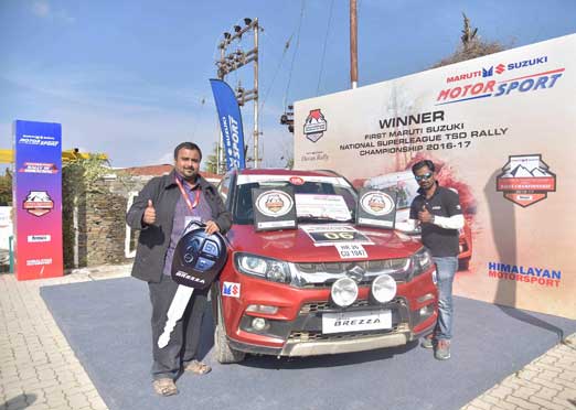 Karthick wins Maruti Suzuki National Super League Championship 2016