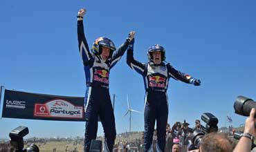 Latvala holds off Ogier to win Rally de Portugal 
