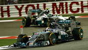 Lewis, Rosberg make it a sweet 1&2 at Bahrain F1
