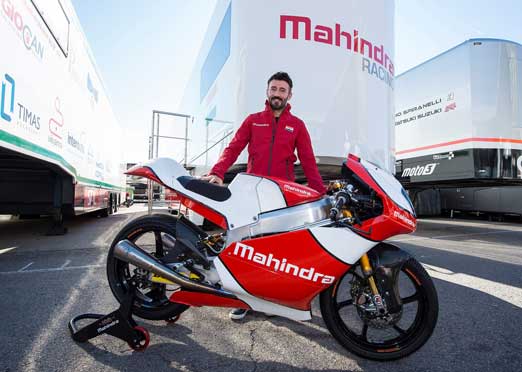 Mahindra Racing, Max Biaggi announce collaboration
