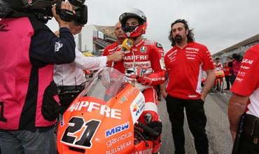 Mahindra’s Pecco moves from 16th to 7th in Spain  