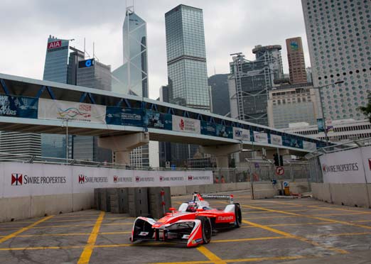 Mahindras get a podium: Beumi rules in Hong Kong FIA FormulaE