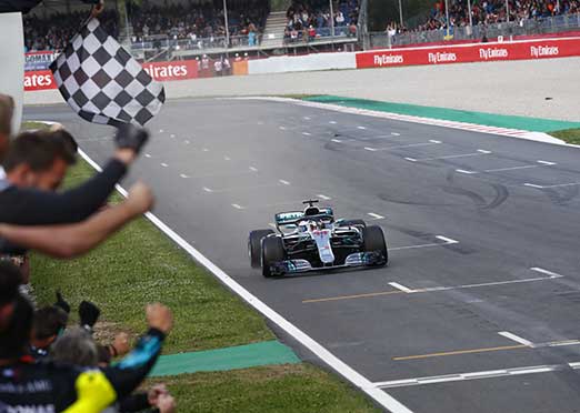 Mercedes 1-2 in Spanish Grand Prix, Lewis wins race