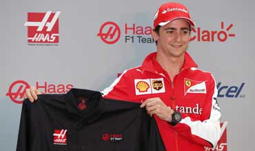 Mexican driver Esteban Gutierrez is 2nd driver for Haas F1 Team 