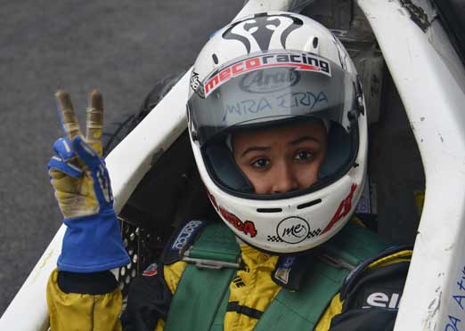 Mira Erda becomes first female Indian driver to race in Euro JK series 