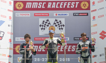 Muraleedharan clinches rider’s title in Suzuki Gixxer Cup (Novice) 