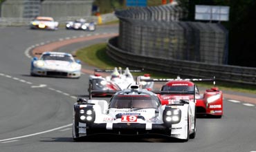 Nico Hulkenberg ends Audi’s LeMans domination with Porsche 1 & 2