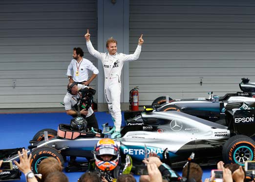 Nico Rosberg consolidates top position with win in Japanese F1