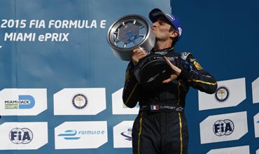 Nicolas Prost wins Miami ePrix; Chandhok is 14th