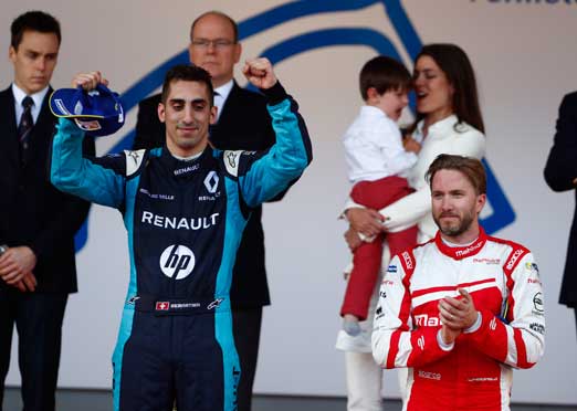 Podium for Mahindra Racing in FIA Formula E Championship in Monaco 