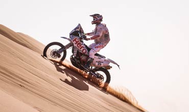Rodrigues, Santosh battle it out in Morroccon desert