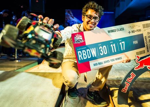 Rohith Mahalikudi wins a Red Bull trip to watch Dakar Rally in Peru