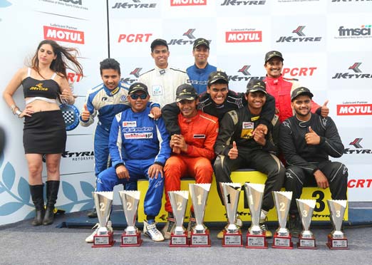 Round 2 of 19th JK Tyre-FMSCI National Racing Championship concludes