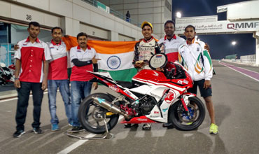 Sarath Kumar 600cc debut at  FIM Asia Road Racing Championship, 2016