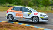 Thomas wins Round 2 of JK Tyre VW Polo R Cup race
