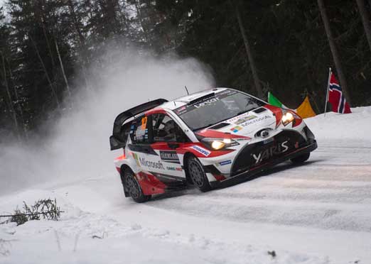 Toyota celebrates with Jari-Matti Latvala win in WRC Sweden