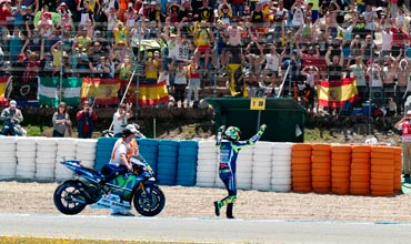 Valentino Rossi wins MotoGP Championship in Spain; Records 113th career victory