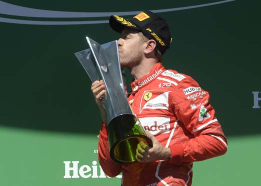 Vettel wins Brazilian Grand Prix, Hamilton is fourth